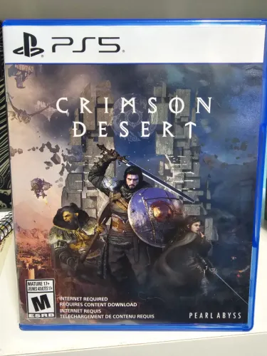 Jogo Crimson Desert PS5 novo lacrado