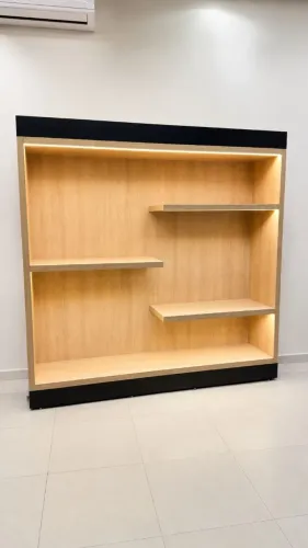 Móvel Expositor em MDF com LED - 2,30m Largura