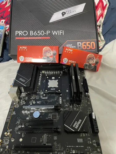 Kit Ryzen 7800X3D 32GB 6000MHZ B650 Wifi Msi