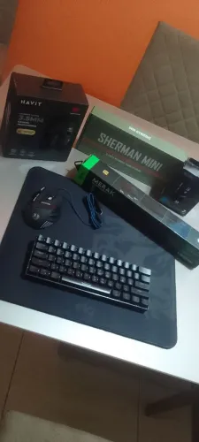 KIT GAMES MOUSE TECLADO MOUSEPAD HEADSET