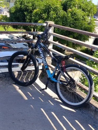 Bike vikingx para trocar em som de carro caixa trio completa