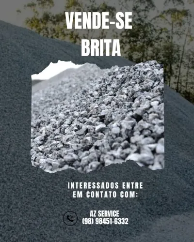 Vende-se Brita e Área  