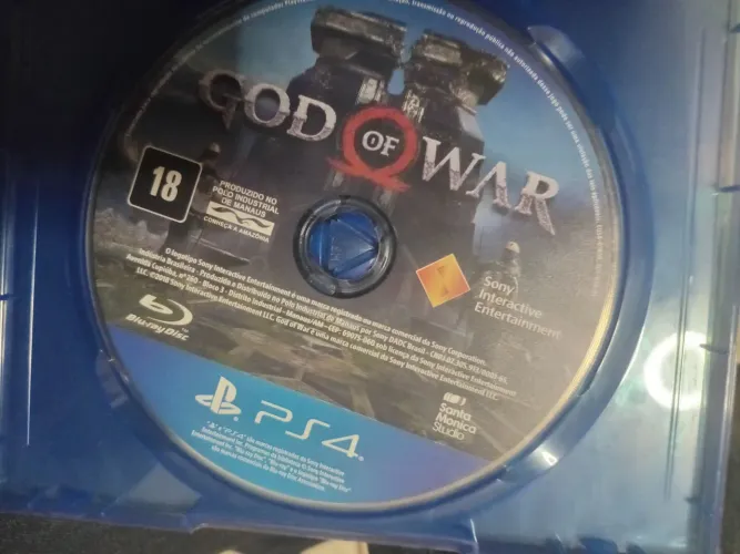 God of war 2018 Ps4 Mídia física