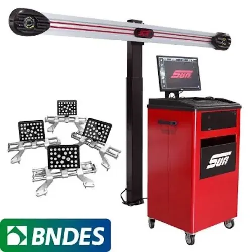 Máquina de Alinhamento 3D com Rampa COMPLETA - Auto Center