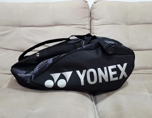 Bolso Raqueteiro Mochila Yonex Pro X6 Impecável 