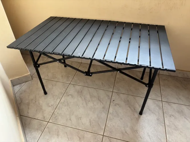 Mesa dobrável camping