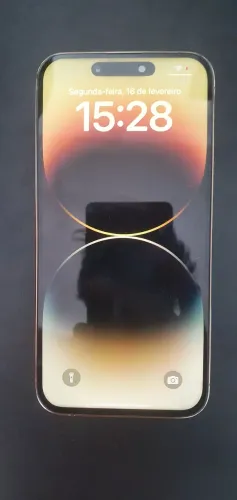 Iphone 14 pro max, 84% saúde bateria