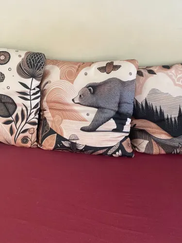 Conjunto de almofadas em ótimo estado