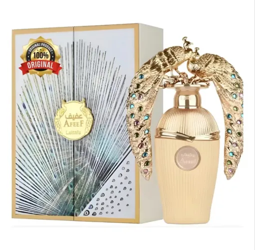 Perfume árabe Da família real Afeef Lattafa 100ml Eau De Parfum Feminino Perfume 100ml