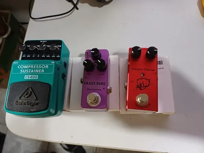 PEDALEIRA (KIT) - COMPRESSOR - DISTORÇÃO - ECHOE