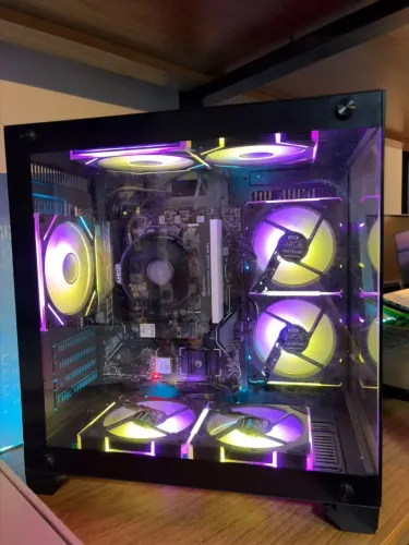 Gabinete Montado Ryzen 5 ARGB com controladora