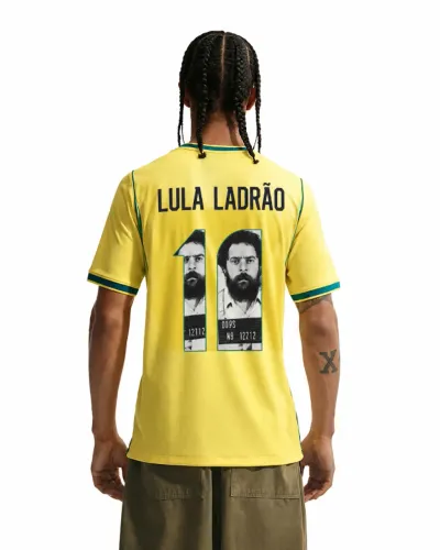 CAMISA I BRASIL 2026/27 - TORCEDOR MASCULINA - PATRIOTA + PERSONALIZAÇÃO