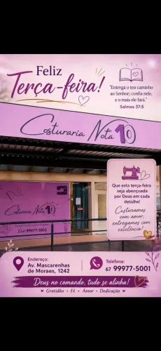 Costuraria nota 10