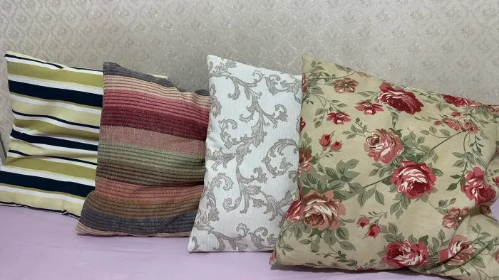 kit 4 almofadas acolchoadas