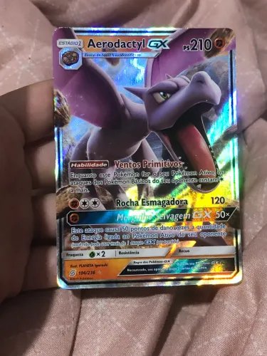 Pokemon Aerodactyl GX 