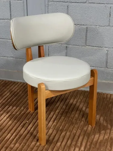 Cadeira de Jantar Opala Courino Fendi (Nova Direto da Fábrica)
