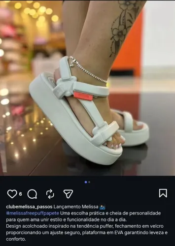 Melissa nova edição limitada 