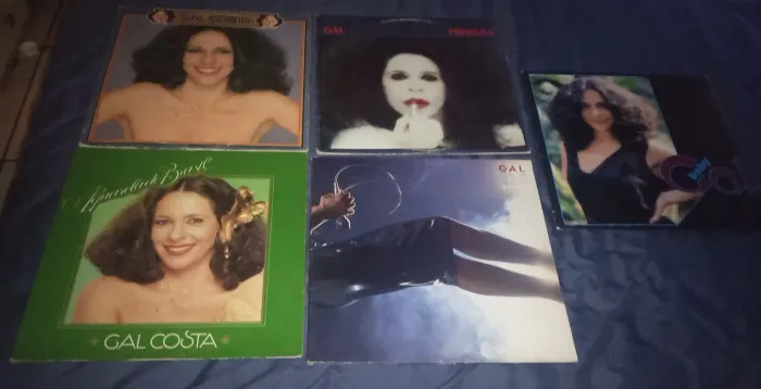 LP vinil Gal costa 5 discos