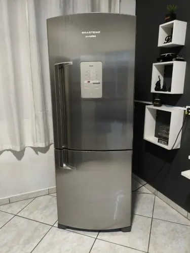 Geladeira inox inverse