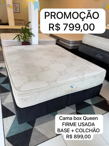 Cama box Queen Size FIRME USADA TOP - ENTREGAMOS