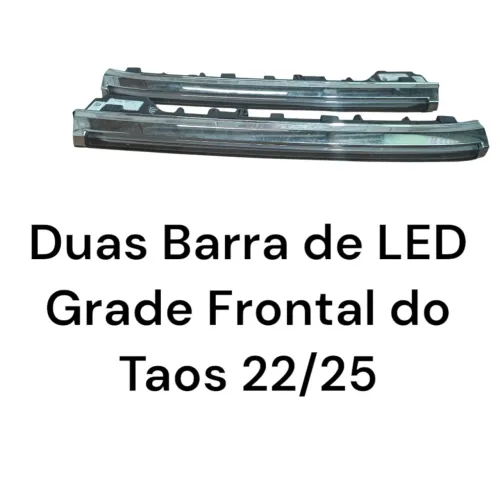 Par Barra de LED Grade Frontal VW (Taos 22/25)
