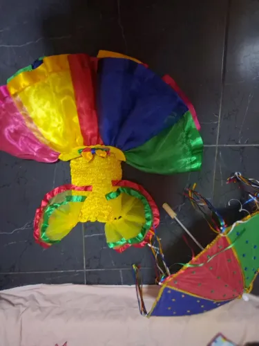 Lindo vestido tema Frevo