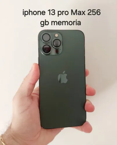 Iphone 13 pro max 256 Gb Verde raridade zero