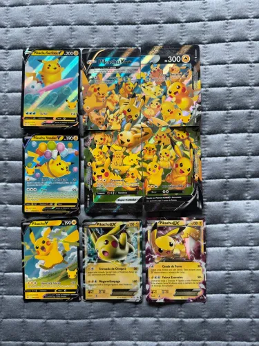 Cartas Pokémon pikachu