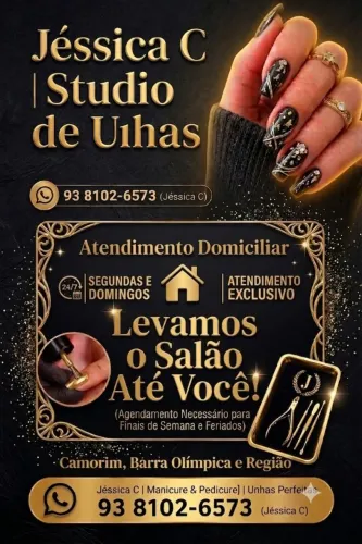 Manicure DOMICILIAR camorim, barra olímpica e região