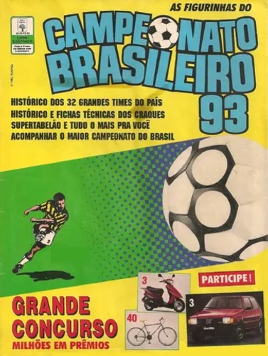 Figurinhas Campeonato Brasileiro 93