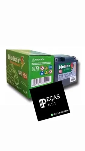 Bateria Heliar Htz-6l-5a Biz/bros 150 2009/ Fan 150/crf/xre