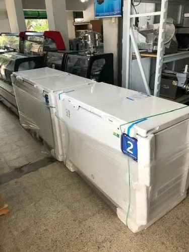 Freezer horizontal dupla ação - 2 anos de garantia - ideal para supermercados