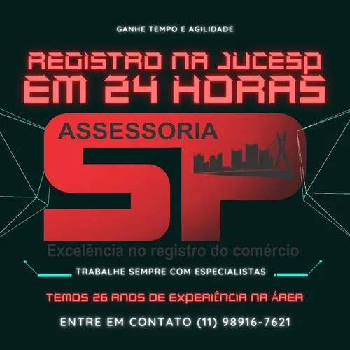 Registro rápido na Jucesp - Contratos, Atas, Alterações 