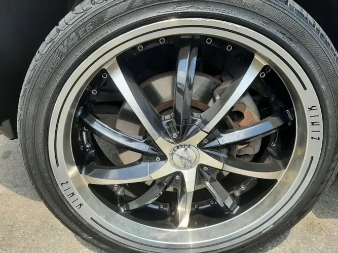 Roda aro 19 Zinik aranha preta com borda diamantada multi furo Honda 