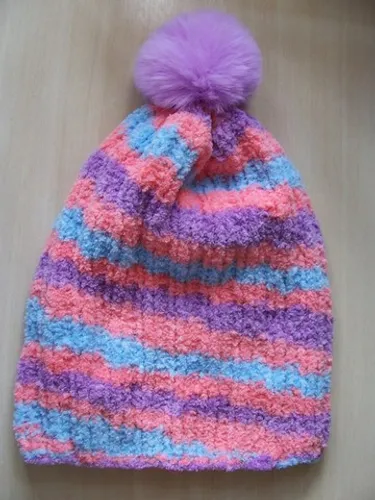 Gorro Touca Infantil Tricô 