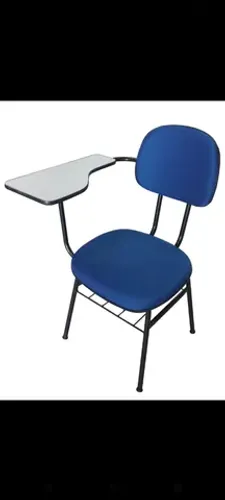 Cadeira escolar universitária estofada