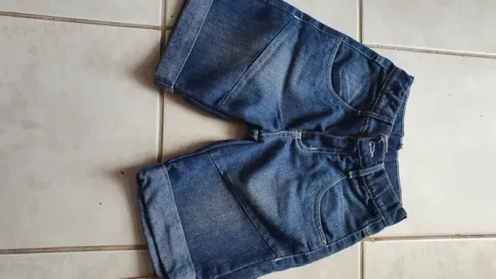 1 bermuda jeans menino tamanho 4
