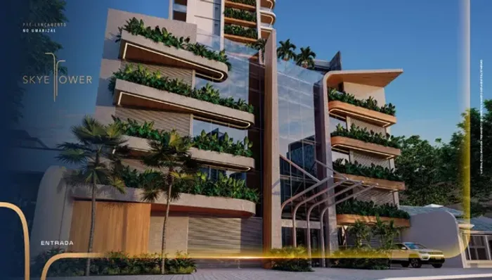 Edifício Skye Tower, da Leal Moreira, com 38m²