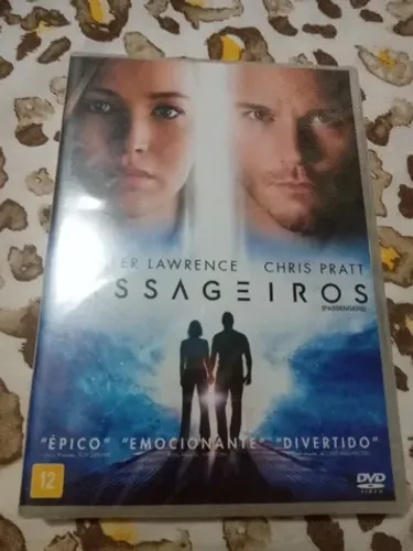 Dvd lacrado passageiros Jennifer Lawrence Chris pratt