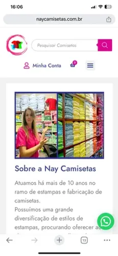 Camisetas atacado e varejo, lisas e personalizadas