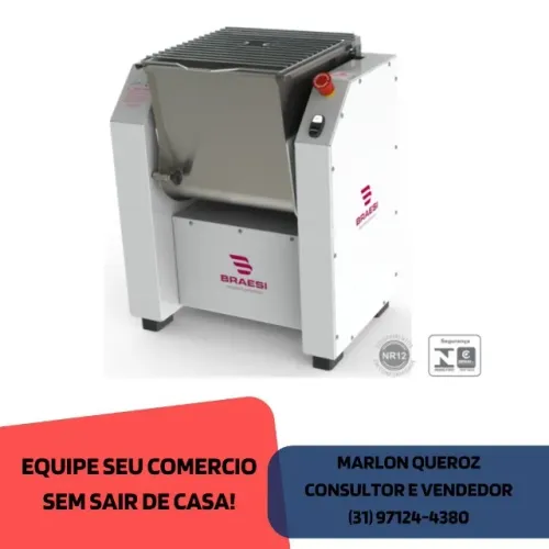 Amassadeira 15KG Braesi 220v
