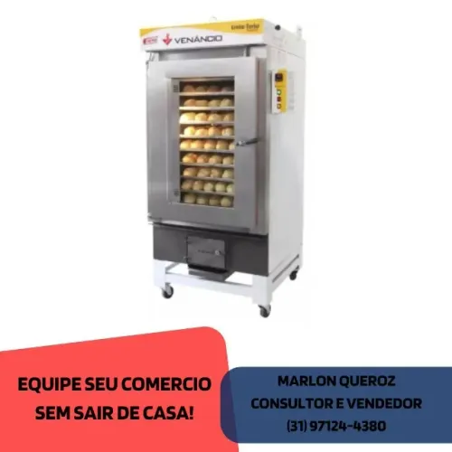 Forno a Lenha 10 Esteiras Turbo Novo