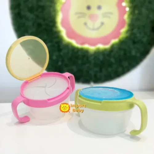 Pote Porta Biscoito e Snack com Alça