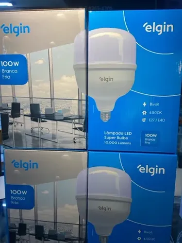 Lampada 100w E27 6500K alta potência  NOVA 