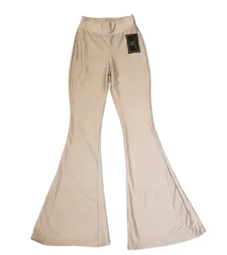 Calça Malha Cirre boca larga Maxi Flare - Nova com etiqueta