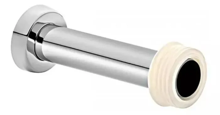 2 Tubo ligação docol 30cm cromado