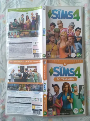 PC GAME THE SIMS 4 + PACOTE EXPANSÃO THE SIMS 4 AO TRABALHO