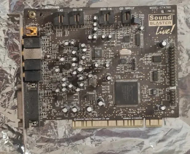 Placa De Som Pci Soundblaster Live! 