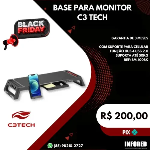 Base para monitor C3 tech