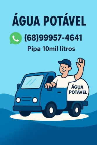 CAMINHÃO PIPA ÁGUA POTÁVEL